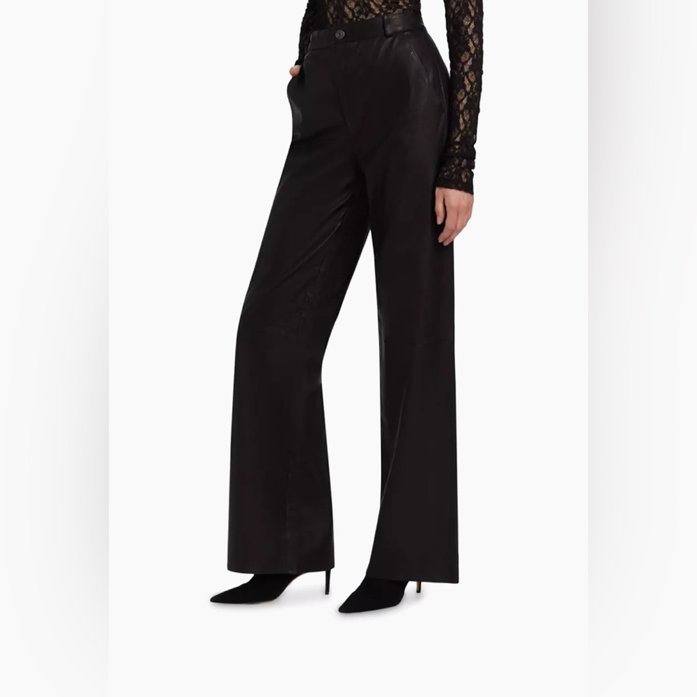 Last chance 🛍️ Frame
Leather Wide-Leg Pants - Picture 4 of 15